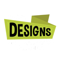 Logo for Off Center Designs featuring the name in bold letters with the tag line 'Signs, Screenprinting & Embroidery' underneath.
