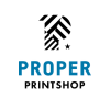 Logo of the Fabric coaching program with the word 'PROPER' in blue.